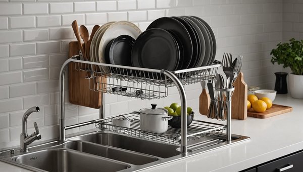 Optimisez votre cuisine avec un égouttoir vaisselle inox moderne